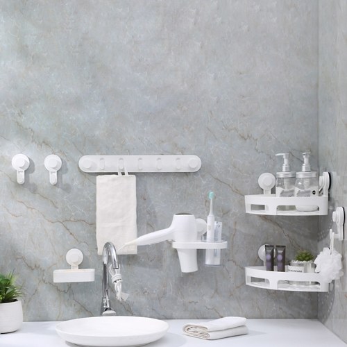 

Xiaomi Quange Wash Set Washroom Adhesive Wall Hooks Attachment