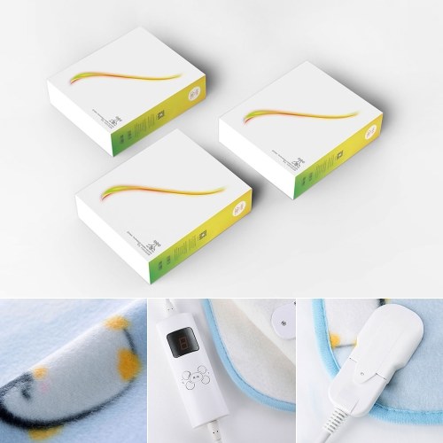 

Youpin Qindao Electric Blanket 9 Gear Adjustable Heating Blanket 9H Timing Smart Heating Temperature Washable Blanket Can Remove Mites 160*130cm 220V