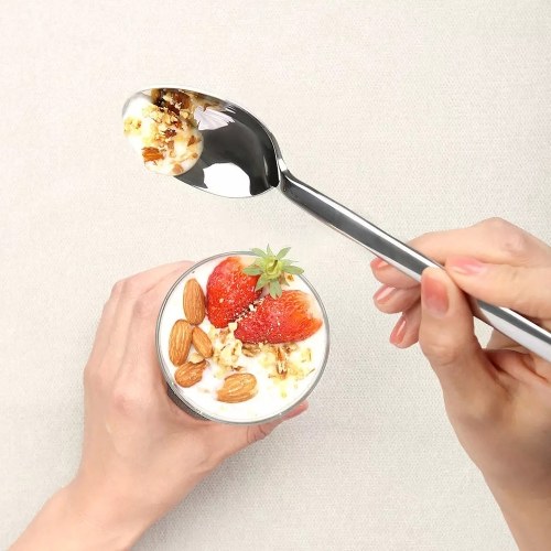 

HUOHOU 3-Piece Flatware Sets Include Knife/Fork/Spoon