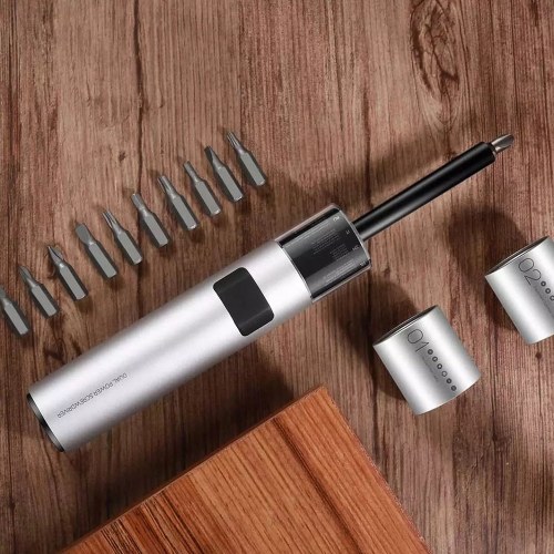 

WOWSTICK SD Electric Screwdriver 36/12 Bits Optional Aluminum Alloy Screw Driver 1300mAh Type-C Rechargeable Cordless Power With 3 LED Lights Multifunctional Repair Tool