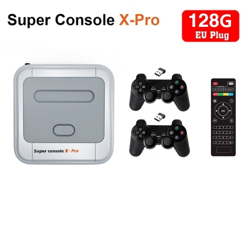 

Super Console Xpro Retro Game Console Wireless TV Game Console (x pro-EU-128-706*2)