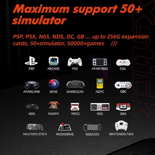 GD20 Game Stick Built-in 50000 Games 128GB 2.4G Wireless Controller 