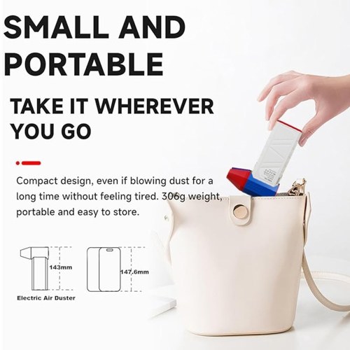 X3 Super Turbo Fan Jet Dry Blower - High-Speed 130000RPM Handheld Dust Remover 
