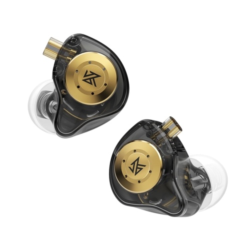 KZ-ED-X Pro In-Ear-Bühnenmonitor Kopfhörer mit zwei magnetischer dynamischer Einheit (mit Mikrofon)