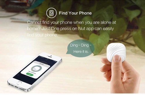 

Nut Find 3 Smart Tracker Mini Finder Wireless BT Tag Tracker 2 Pieces(White+Green)