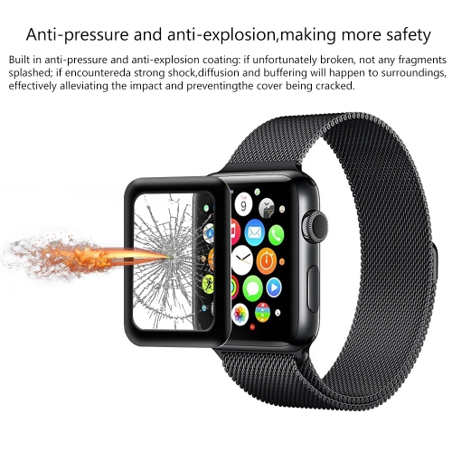 

Link Dream 0.2mm Tempered Glass Screen Protector Cover for 42mm Apple Watch iWatch Series 2