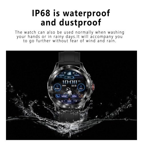 

MAX7 Smart Sports Watch 1.32 Inch 360x360 Full Touch Screen Fitness Tracker