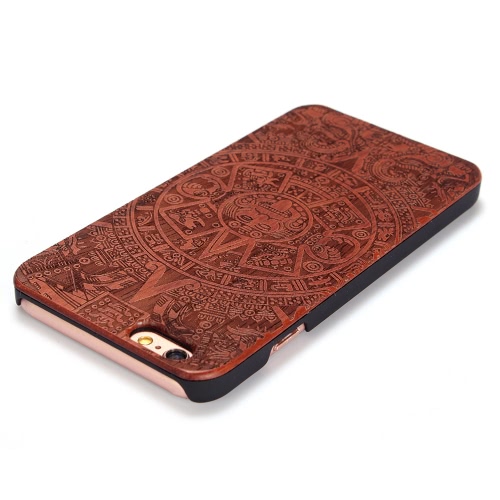 

KKmoon Rosewood + PC Phone Case Protective Cover Shell for 4.7 Inches iPhone 6 6S Eco-friendly Material Stylish Portable Ultrathin Anti-scratch Anti-dust Durable