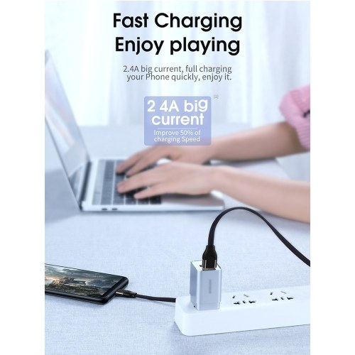 

Joyroom USB Cables U-typed Fast Charging Aluminium Alloy Cable for Type-C