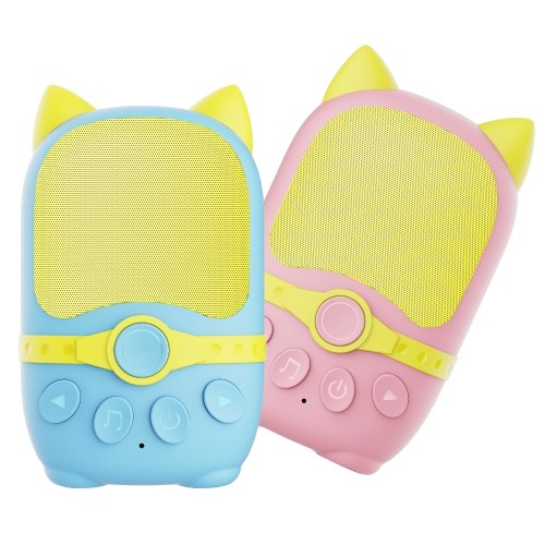 

Walkies-Talkies Intercoms for Kids Rechargeable 2Pack with BT Speaker & TF Card Slot Handheld Walky Talky for 3+ Year Old Boys Girls Child Gift for Indoor Outdoor Hiking Adventure Games
