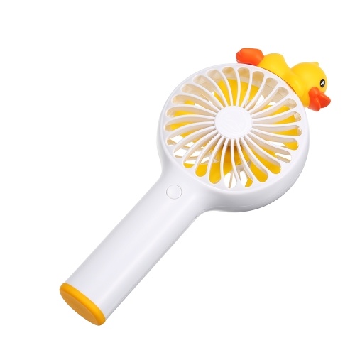 

Портативный мини-Cute B.Duck F1 2-в-1 зарядный вентилятор 3-уровневый регулируемый USB 5000mAh Power Bank