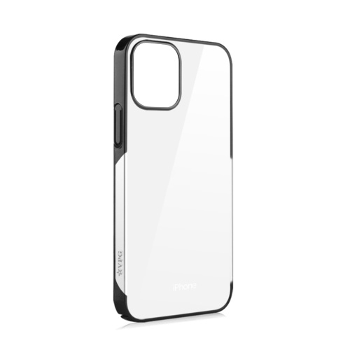 

VPG Protective Phone Case Ultra-Thin Electroplated PC Cover Shockproof/Scratch Resistant/Sweatproof/Anti-Fall Clear Bumper Case Support Wireless Charging Compatible with iOS Phone 12 Mini 5.4 inch