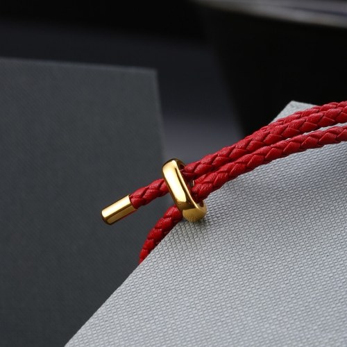 

Original Xiaomi Mijia LUCKYME Wild Genuine Leather String Rope Pull Bracelet 25cm 44cm Men Women Bracelet Band