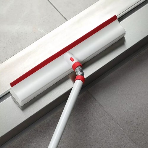 

Yijie Professional Window Squeegee Cleaner 2-in-1 Squeegee and Scrubber Washer Tool with Detachable Extension Pole Telescopic Window Washing Equipment with Bendable Head Glass Cleaning Tools for Indoor/Outdoor High Window Glass Car