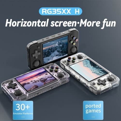 ANBERNIC RG35XX H Retro Handheld Game Console - High-Performance, Portable, and Long-Lasting 