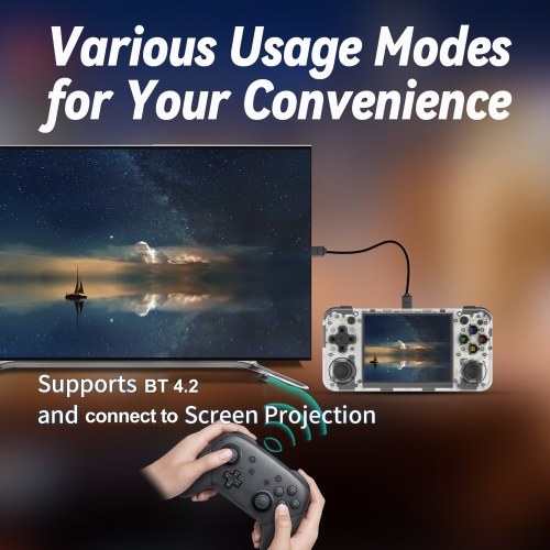ANBERNIC RG35XX H Retro Handheld Game Console - High-Performance, Portable, and Long-Lasting 