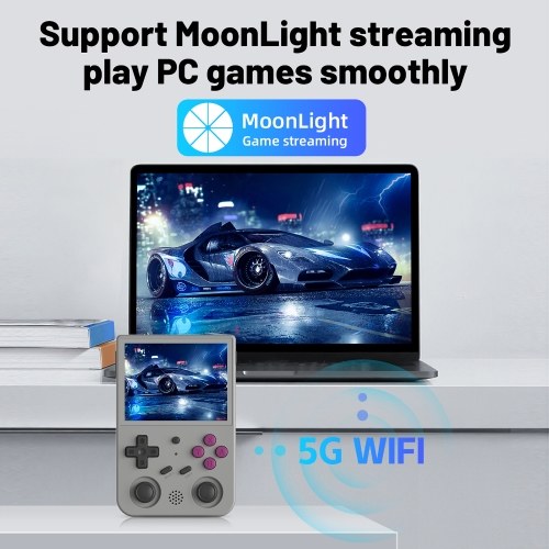 ANBERNIC RG353V High-Performance Retro Handheld Game Console with 3.5 Inch IPS Screen and 5G WiFi Support 