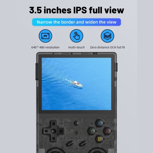 ANBERNIC RG353V High-Performance Retro Handheld Game Console with 3.5 Inch IPS Screen and 5G WiFi Support 