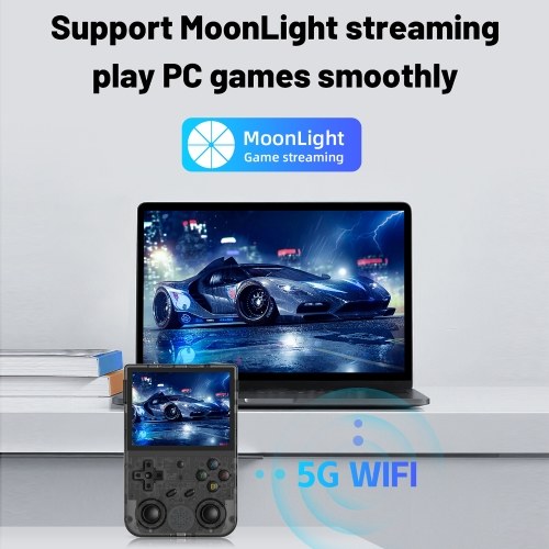 ANBERNIC RG353V High-Performance Retro Handheld Game Console with 3.5 Inch IPS Screen and 5G WiFi Support 