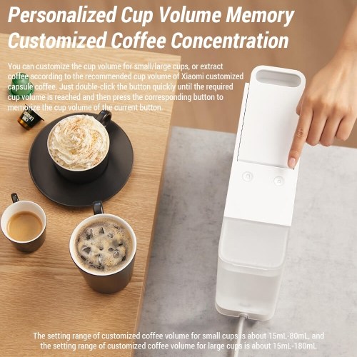 Xiaomi Small Coffee Maker: Large-Capacity, Auto-Off, Suitable for Home, Office, RV 