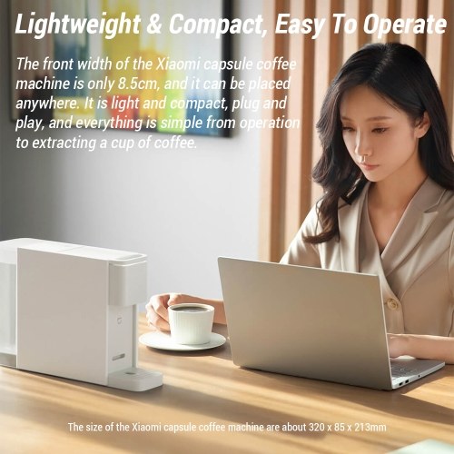 Xiaomi Small Coffee Maker: Large-Capacity, Auto-Off, Suitable for Home, Office, RV 
