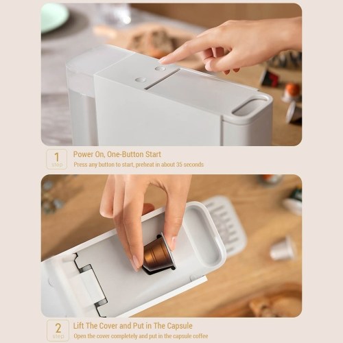 Xiaomi Small Coffee Maker: Large-Capacity, Auto-Off, Suitable for Home, Office, RV 