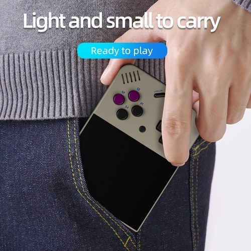 Miyoo Mini Plus+ Portable Game Console - 3.5in IPS Screen, ARM Cortex-A7, Up To 128GB Expandable Storage