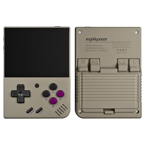 Miyoo Mini Plus+ Portable Game Console - 3.5in IPS Screen, ARM Cortex-A7, Up To 128GB Expandable Storage