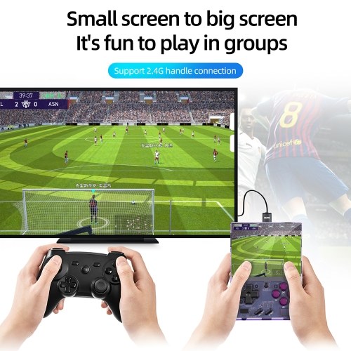 Miyoo Mini Plus+ Portable Game Console - 3.5in IPS Screen, ARM Cortex-A7, Up To 128GB Expandable Storage