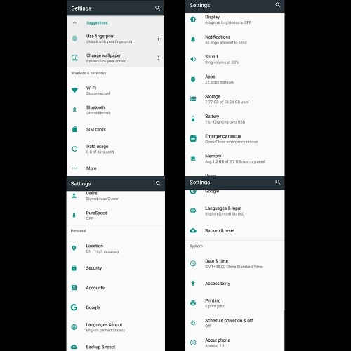 

Gome U7 4G Smartphone 4GB+64GB