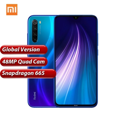 Global Version Xiaomi Redmi Note 8 Mobile Phone 4GB 64GB