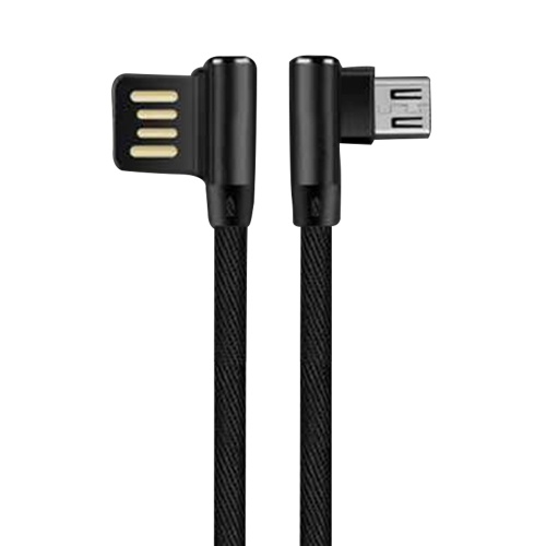 

New Micro USB Data Synchro Fast Charging Cable 90 Degree Right Angle for Iphone X 8 7 7s 7Plus 6 6s 5 5s 4 for IOS Andorid and Type-C Phone USB Cable SF Charger