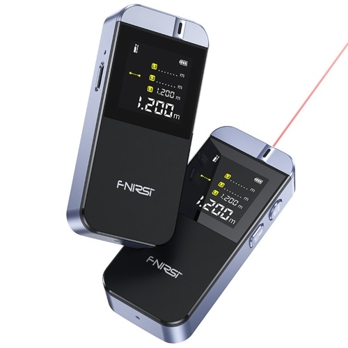 FNIRSI IR40 Infrarot-Entfernungsmesser Hochgenaues Smart-Messwerkzeug Hinterleuchtete LCD-Anzeige tragbarer Abstandsmesser m/in/ft Einheitenumschaltung