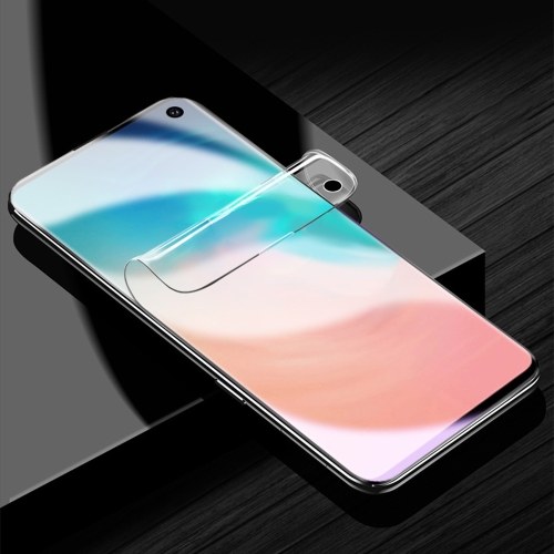 3 pezzi di protezione totale totale trasparente Pellicola salvaschermo HD trasparente per Samsung S10lite Smudge Design sottile a prova di polvere