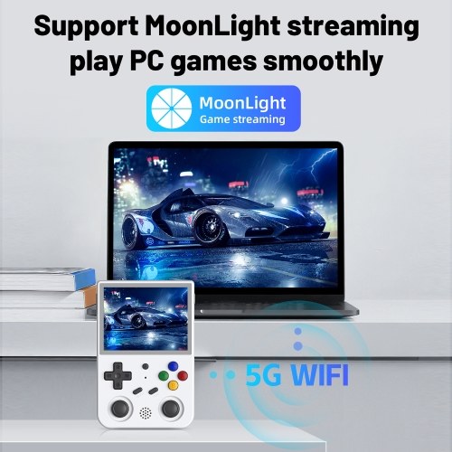 ANBERNIC RG353V High-Performance Retro Handheld Game Console with 3.5 Inch IPS Screen and 5G WiFi Support 