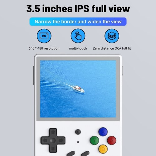 ANBERNIC RG353V High-Performance Retro Handheld Game Console with 3.5 Inch IPS Screen and 5G WiFi Support 