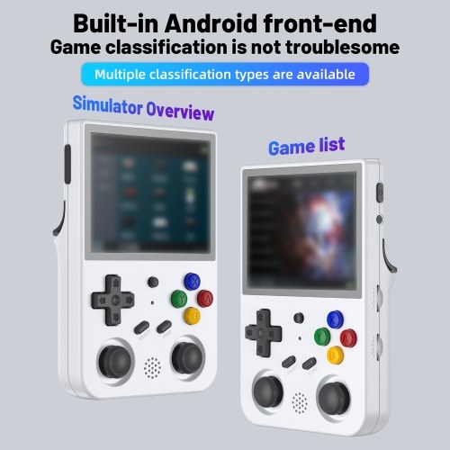 ANBERNIC RG353V High-Performance Retro Handheld Game Console with 3.5 Inch IPS Screen and 5G WiFi Support 