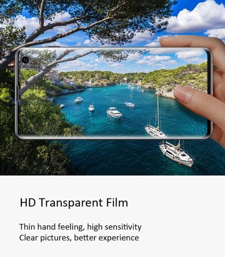 

3 Pack Full Total Protection Transparent HD Clear Film Pane Screen Protector Membrane for Samsung S10 Smudge Dust Proof Slim Design