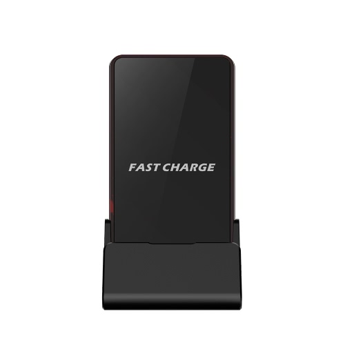 

Qi Fast Wireless Charger Charging Base Pad Stand Holder Quick Charge Built-in Dual Coils for Samsung Galaxy S8/S8+/S7/S7 Edge/S6 E