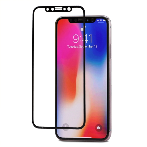 

HD Clarity 2.5D Silk Screen Protector Премиум закаленная стеклянная пленка 9H Твердость Ультратонкий Передний экран Защитная пленка Anti-scratch Anti-explosion для iPhone X
