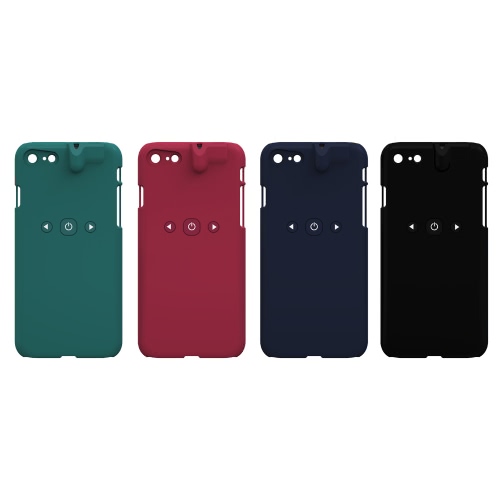 

3 in 1 Smart Phone Case Bluetooth Player 3.5mm Earphone Jack Aux Audio Converter Protective ABS Case Music Control for iPhone 7