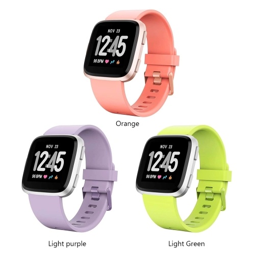

SDGJ-009 ремешок для часов Fitbit ремешок силиконовый ремешок Запасной браслет замена Fitbit Versa Фитнес Смарт-часы