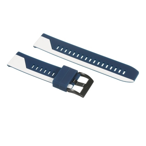 

22mm Watch Band Soft Silicone Quick-Release Strap with Buckle Breathable Watchband Wristband Compatible with 22mm Smart/Traditional Watch (7-color pack)