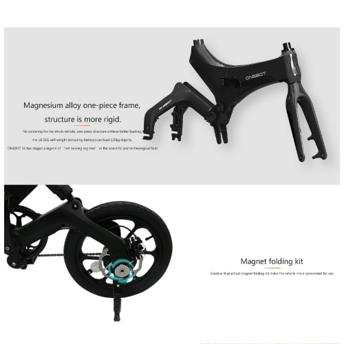 

ONEBOT S6 Foldable Electric Moped Bicycle Portable E-Bike