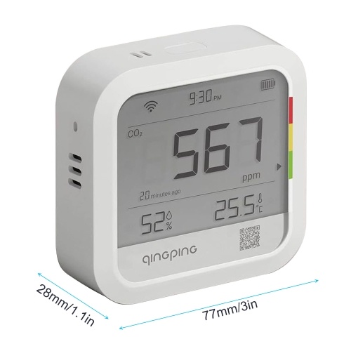 QingPing CGP22C CO2 Detector Temperature and Humidity Monitor 