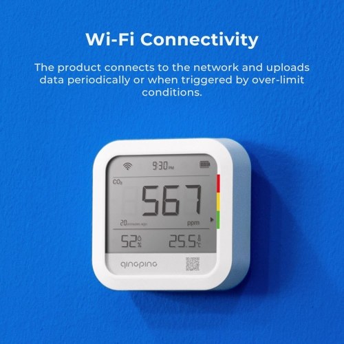 QingPing CGP22C CO2 Detector Temperature and Humidity Monitor 