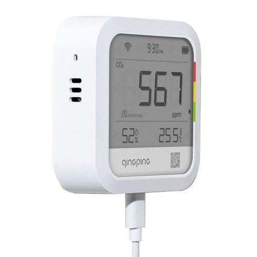 QingPing CGP22C CO2 Detector Temperature and Humidity Monitor 