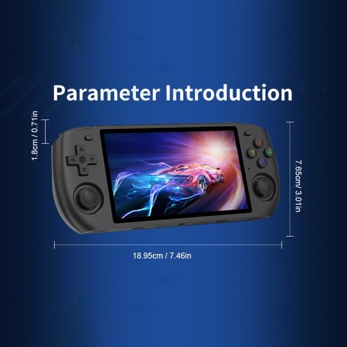 Powkiddy RGB10 Max 3 Retro Handheld Game Console 5.0-inch High Clear Screen Portable Emulator 