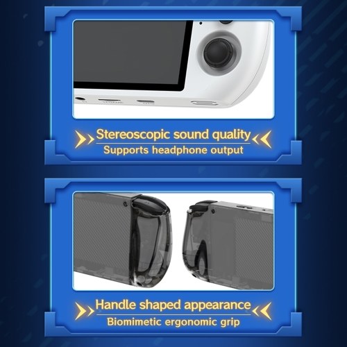 Powkiddy RGB10 Max 3 Retro Handheld Game Console 5.0-inch High Clear Screen Portable Emulator 