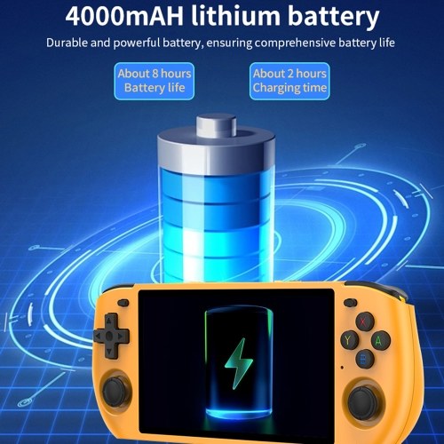 Powkiddy RGB10 Max 3 Retro Handheld Game Console 5.0-inch High Clear Screen Portable Emulator 